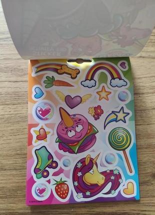 Дитячій творчий набір розмальовка+ стікери crayola