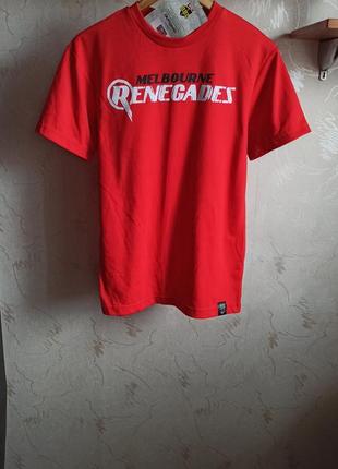 Спортивна футболка majestic команди з крикету melbourne renegades
