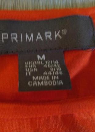 Яркая укороченная блуза primark. размер m2 фото
