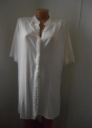 Блузка zara р.-m-l пог-65см довжина 85см