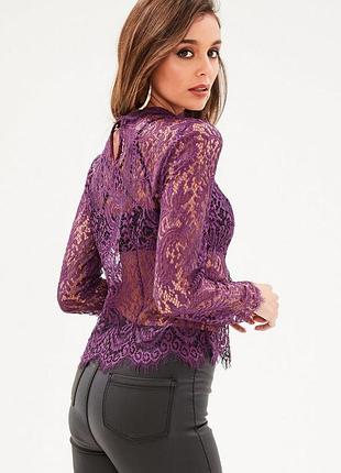 Крутая гипюровая блузка