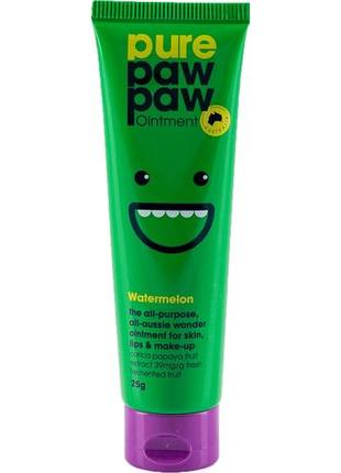 Відновлюючий бальзам для губ pure paw paw watermelon  25 g1 фото