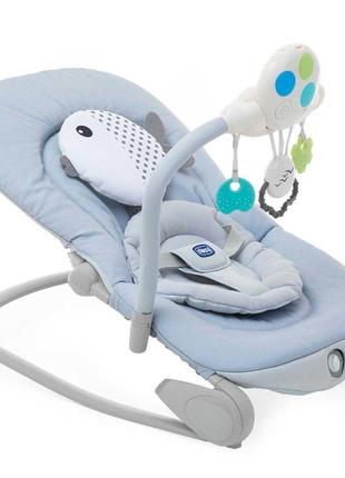 Кресло-качалка шезлонг chicco balloon dots