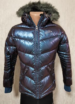 Жіноча brunotti зимова лакова куртка жіночий пуховик лаковий