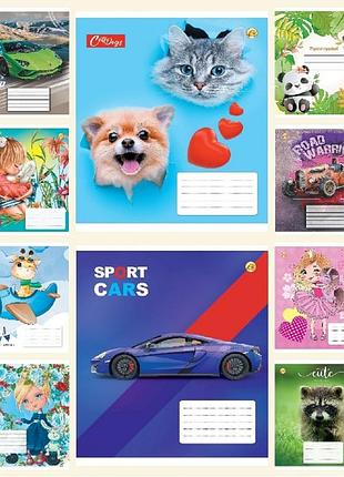 Набор тетрадь 18 листов 20 штук линия 292212-16