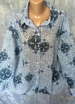 Легкая воздушная рубашка h&m