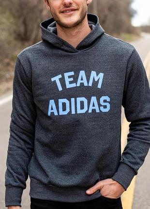 Мужская толстовка худи пуловер adidas