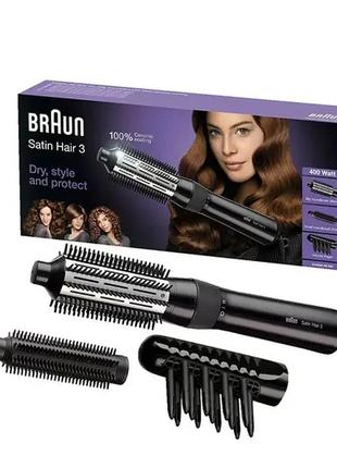 Фен-щетка, плойка, стайлер braun satin hair 3 as 330