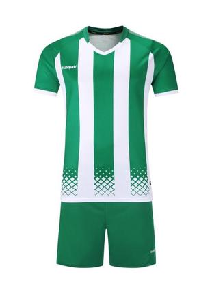 Футбольная форма europaw 020 зелено-белая