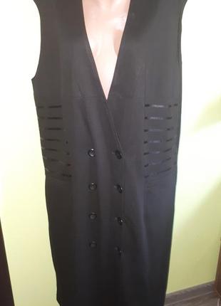 Англ 26 очень большой размер новое платье claudia moden шерсть