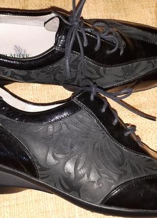 4.5-24.5 кожа  туфли waldlafer germany