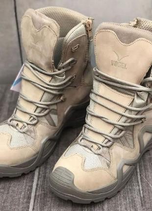 Тактичні міцні військові черевики зносостійкі койот vogel1 фото