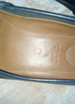 Шкіряні жіночі мокасини clarks2 фото