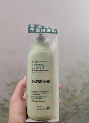 Фітотерапевтичний шампунь для чутливої шкіри голови dr.forhair phyto therapy shampoo, 300 мл3 фото