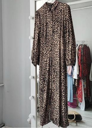 Леопардова сукня s/m2 фото