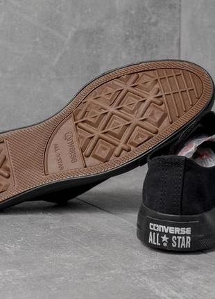 Жіночі кеди  converse all star black женские кеды конверсы