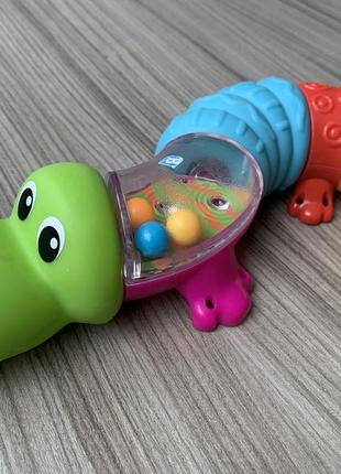 Розвиваюча іграшка-конструктор крокодил кроко sensory