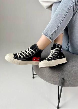 Чоловічі кеди  converse x comme des garsons play chuck

 женские кеды конверсы4 фото