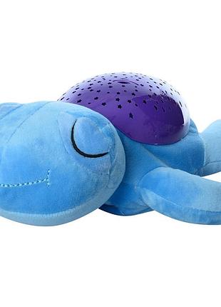 Ночник с проектором ночного неба jld333 музыкальный ( jld333-33a (черепаха))