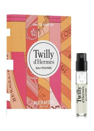 Hermes парфумована вода  twilly eau poivree  ( пробник), 2 мл