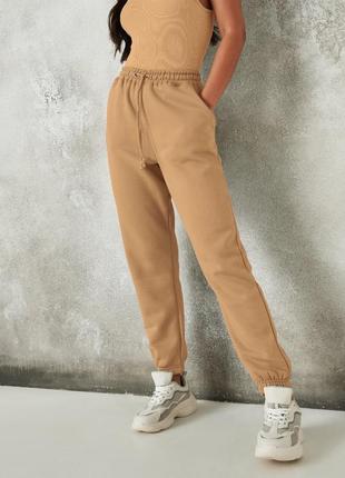 Спортивні штани джоггери з начосом2 фото