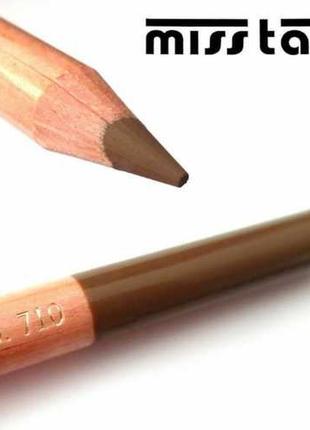 Miss tais 710 карандаш для глаз коричневый мисс таис1 фото