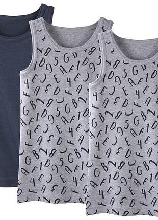 Майки для хлопчика набір lupilu