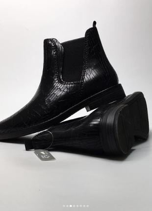 Кожаные ботинки челси marco tozzi оригинал 402 фото