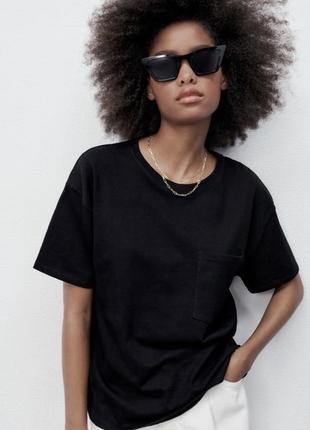 Zara базова футболка, майка, топ