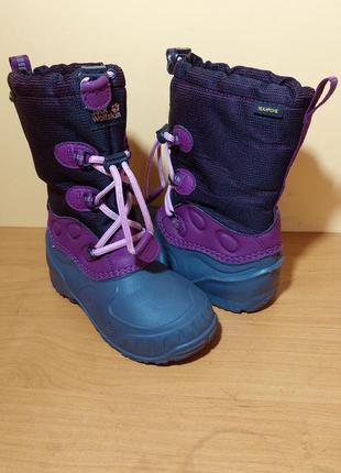 Детские ботинки jack wolfskin 6