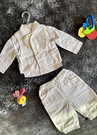 Фірмовий святковий комплект mothercare 3-6 місяців