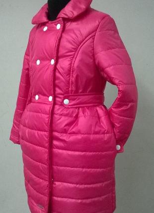 Демісезонне пальто на дівчинку 122,128,134,140 р2 фото