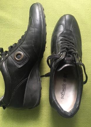 Комфортні осінні туфлі з м'якої шкіри, розмір 38 38