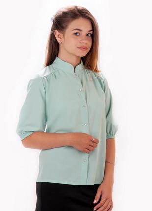 Гарна святкова блузка в кольорах 🎨 блуза для школи, шкільна блузка4 фото