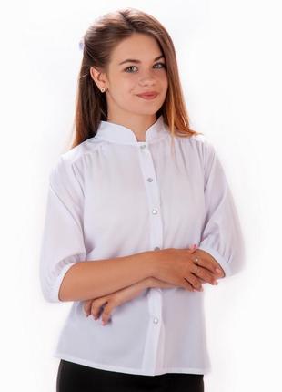 Гарна святкова блузка в кольорах 🎨 блуза для школи, шкільна блузка3 фото