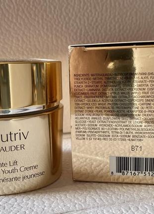 Estee lauder re-nutriv ultimate lift интенсивно омолаживающий крем 50 мл суперцена2 фото