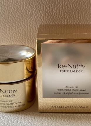 Estee lauder re-nutriv ultimate lift интенсивно омолаживающий крем 50 мл суперцена