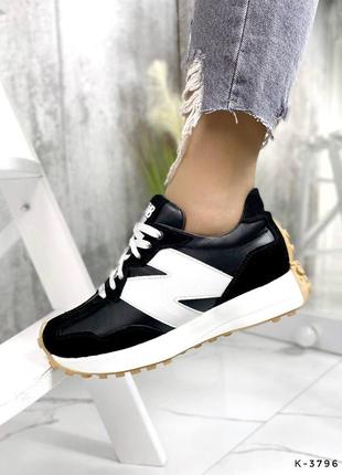 Кросівки натуральні - new, чорний, натуральна шкіра /замша10 фото
