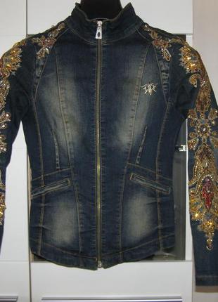 Джинсовый пиджак raw