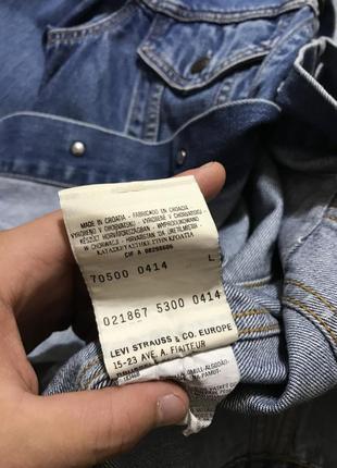 Джинсовка levis8 фото