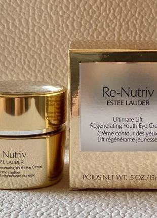 Шикарный набор от estee lauder re-nutriv ultimate lift regenerating (2 крема и сыворотка) суперцена4 фото