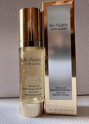 Шикарный набор от estee lauder re-nutriv ultimate lift regenerating (2 крема и сыворотка) суперцена5 фото