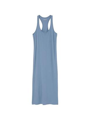 Новинка!ночнушка сорочка для дому та сну хл/ххл  tank maxi sleepshirt victoria's secret виктория сикрет вікторія сікрет оригінал2 фото