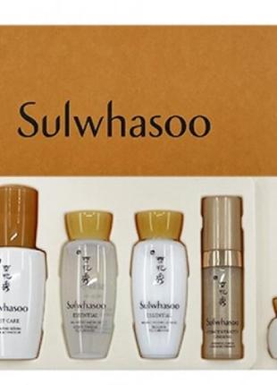 Люксовый набор средств для антивозрастного ухода sulwhasoo signature beauty routine kit 5items