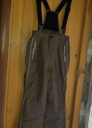 Теплие зимові штани термо