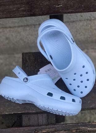 Сабо крокс crocs classic platform, 397 фото