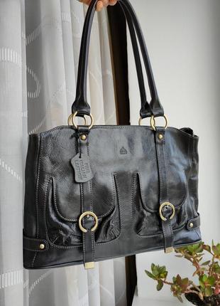 Кожаная сумка domo женская сумка fine italian leather