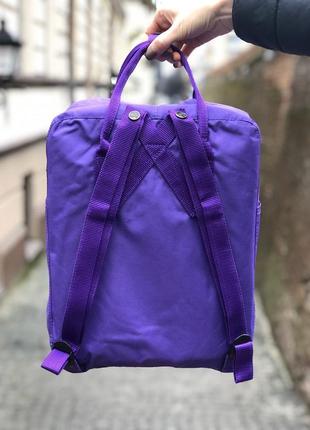 Рюкзак fjallraven kanken classic 16 l purple-light pink  / наложка bs4 фото