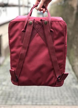 Рюкзак fjallraven kanken classic 16 l ox red-fog / наложка bs4 фото