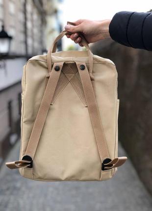 Рюкзак fjallraven kanken classic 16 l cream   / наложка bs4 фото